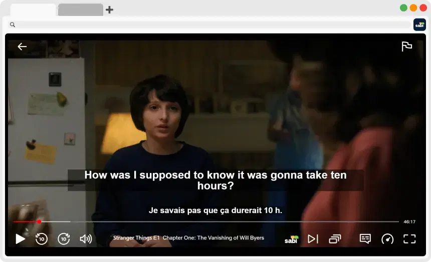 sabi dual subtitles