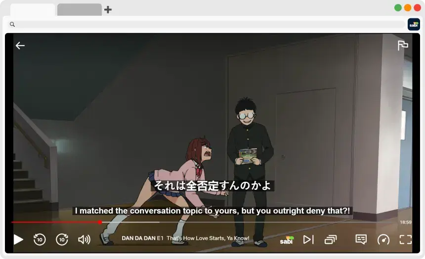 sabi dual subtitles